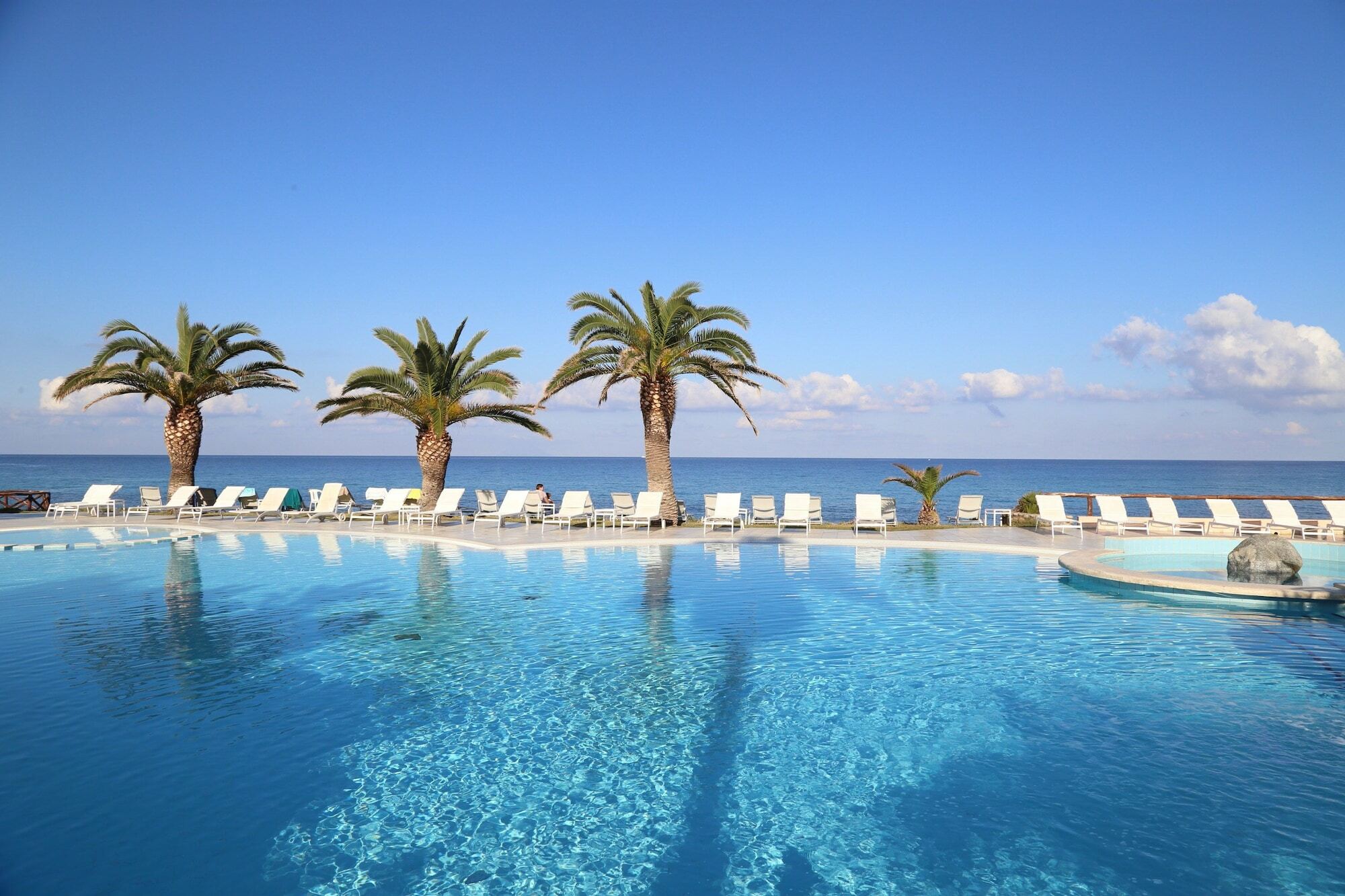 Hotel Villaggio Cala Di Volpe Capo Vaticano Dış mekan fotoğraf